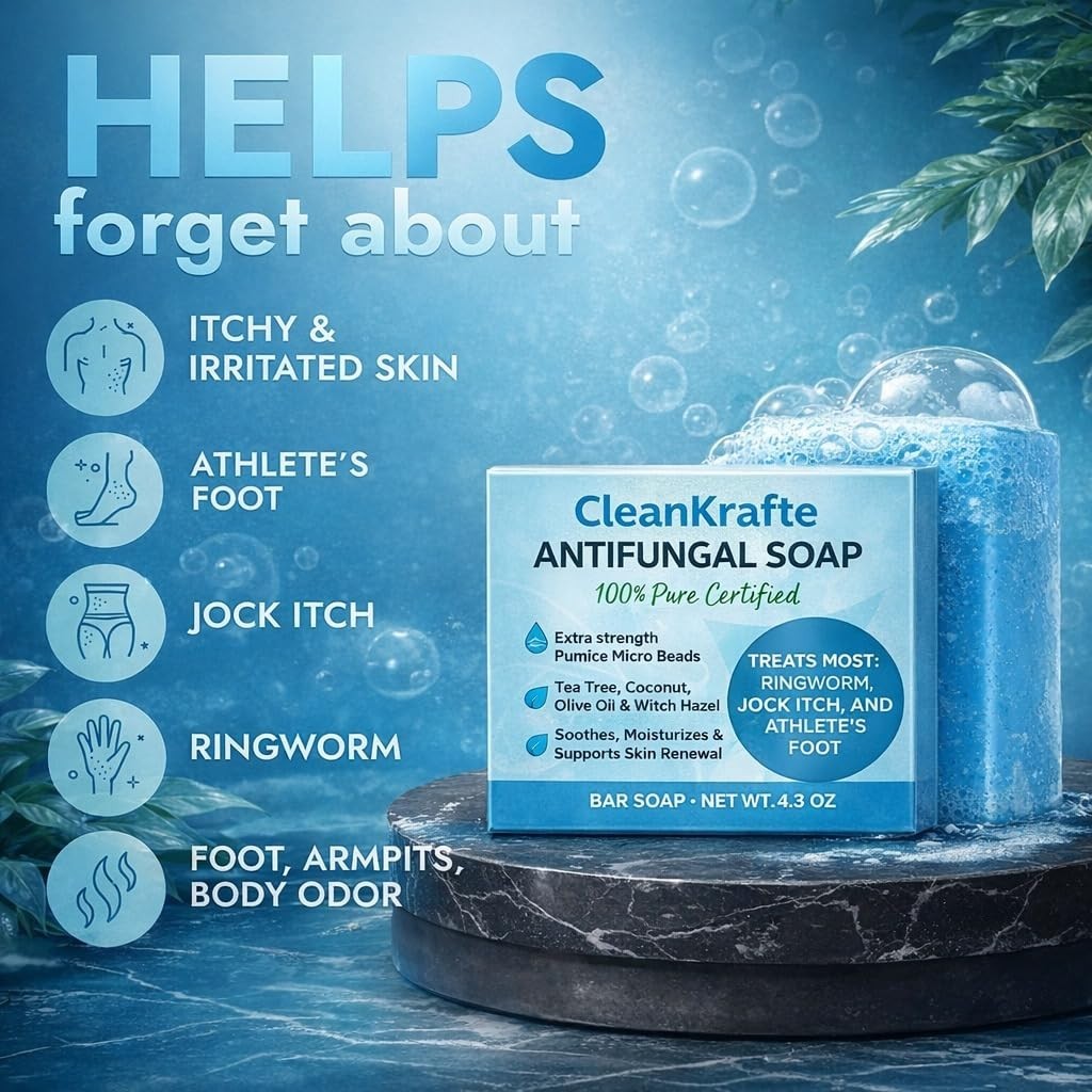 Family-Friendly Antifungal Bar Soap – Effective Treatment for Fungal Infections