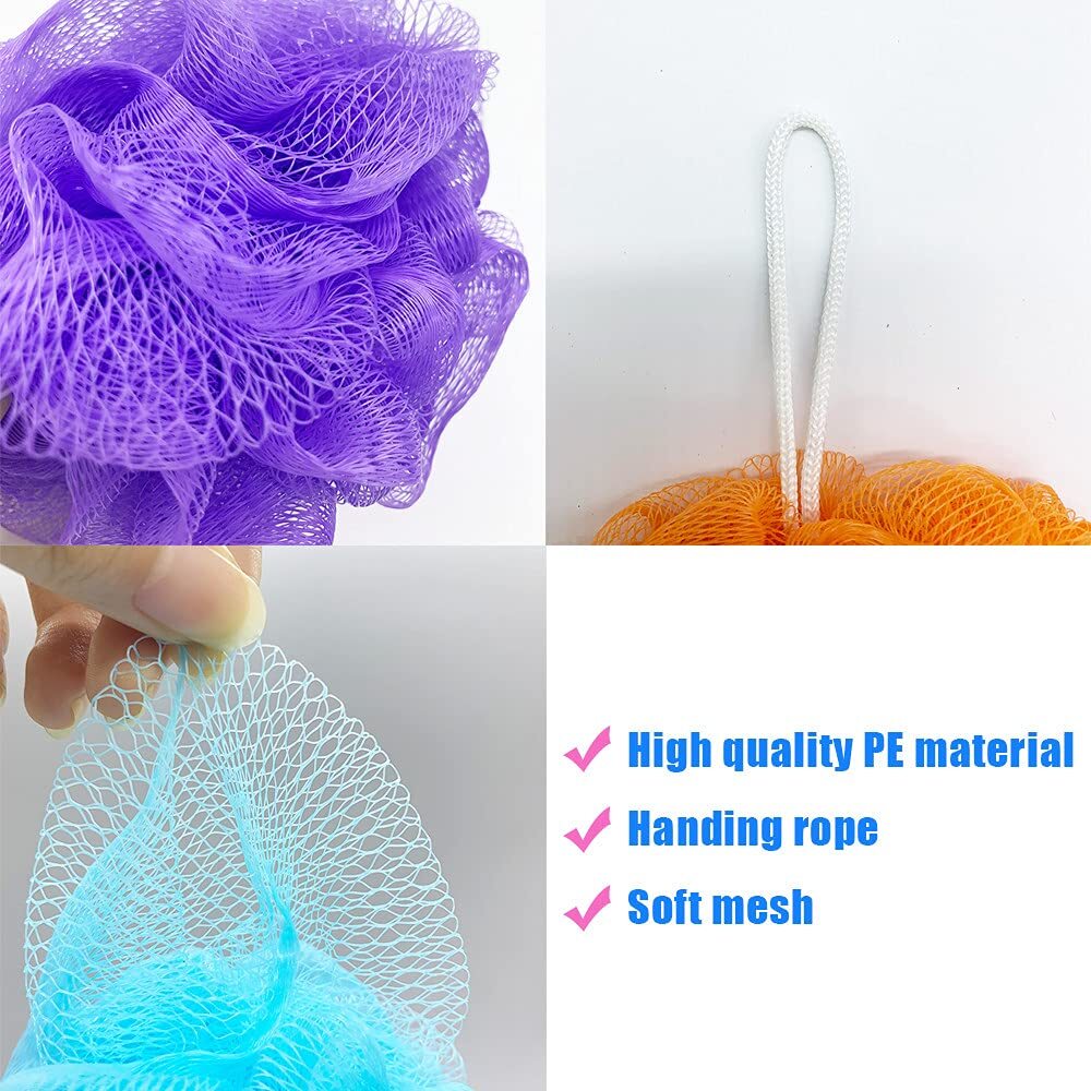 10 Pack Mesh Red, Pink, White, Blue, Yellow, Purple, Black, Orange, Green