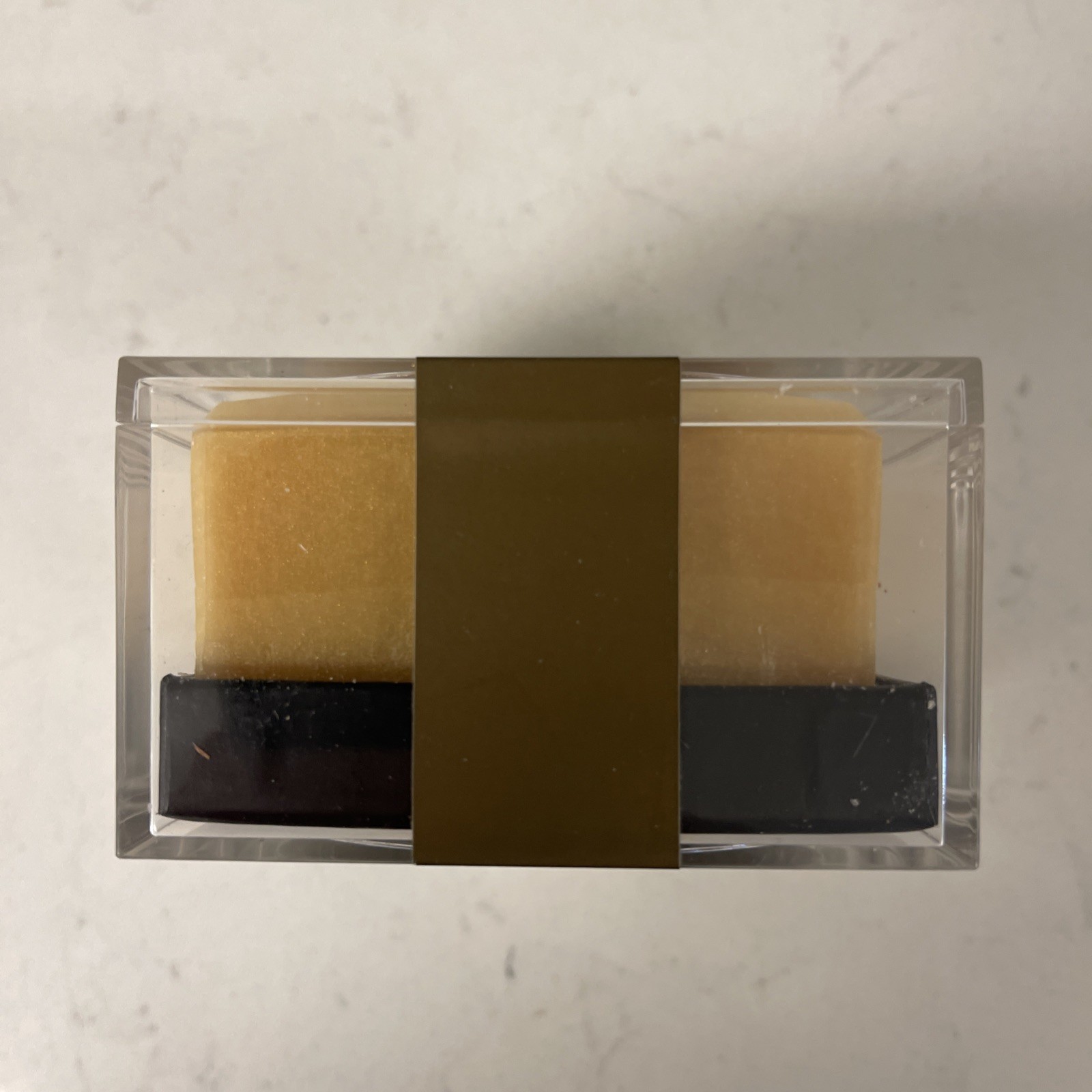 NEW Beekman Lump of Gold Shimmer Soap Star Anise Bergamot Sealed 8 oz