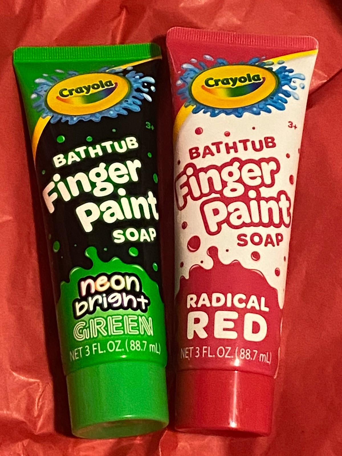 Crayola Bathtub Fingerpaint 12 Pc Variety Pack Kids Gift Set, New Girls or Boy