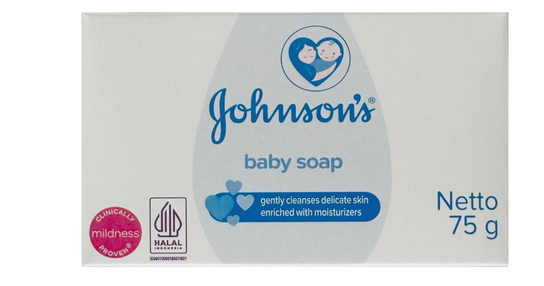 3x johnsons baby soap