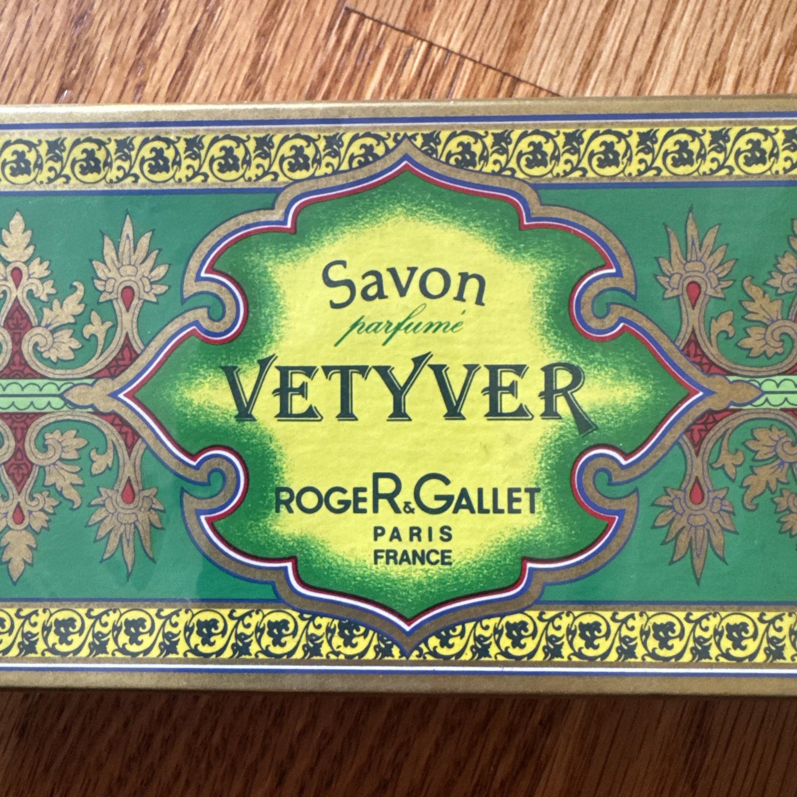 Roger & Gallet Vetyver Savon Parfume Perfumed Soaps 3 X 3.5 Oz (3x 100g) France