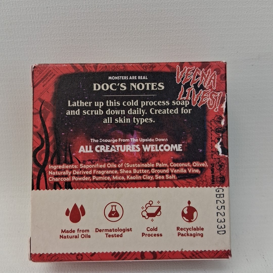 Dr. Squatch Limited Edition VECNA’S CURSE Natural Soap Bar Stranger Things