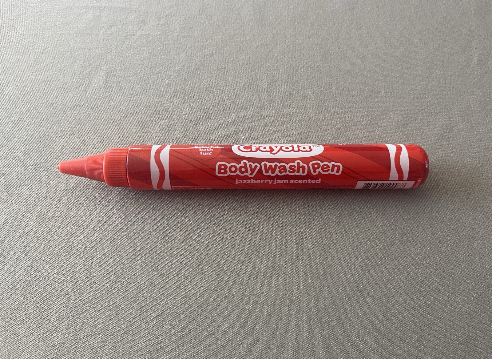 1.9 Oz. Crayola Bathtub Body Wash Pen “Jazzberry Jam” Scented, For Ages 3+, New!