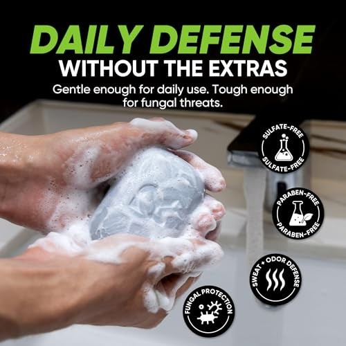 Medicated Antifungal Soap Bar for Athlete’s Foot, Jock Itch, Ringworm – Tea Tree