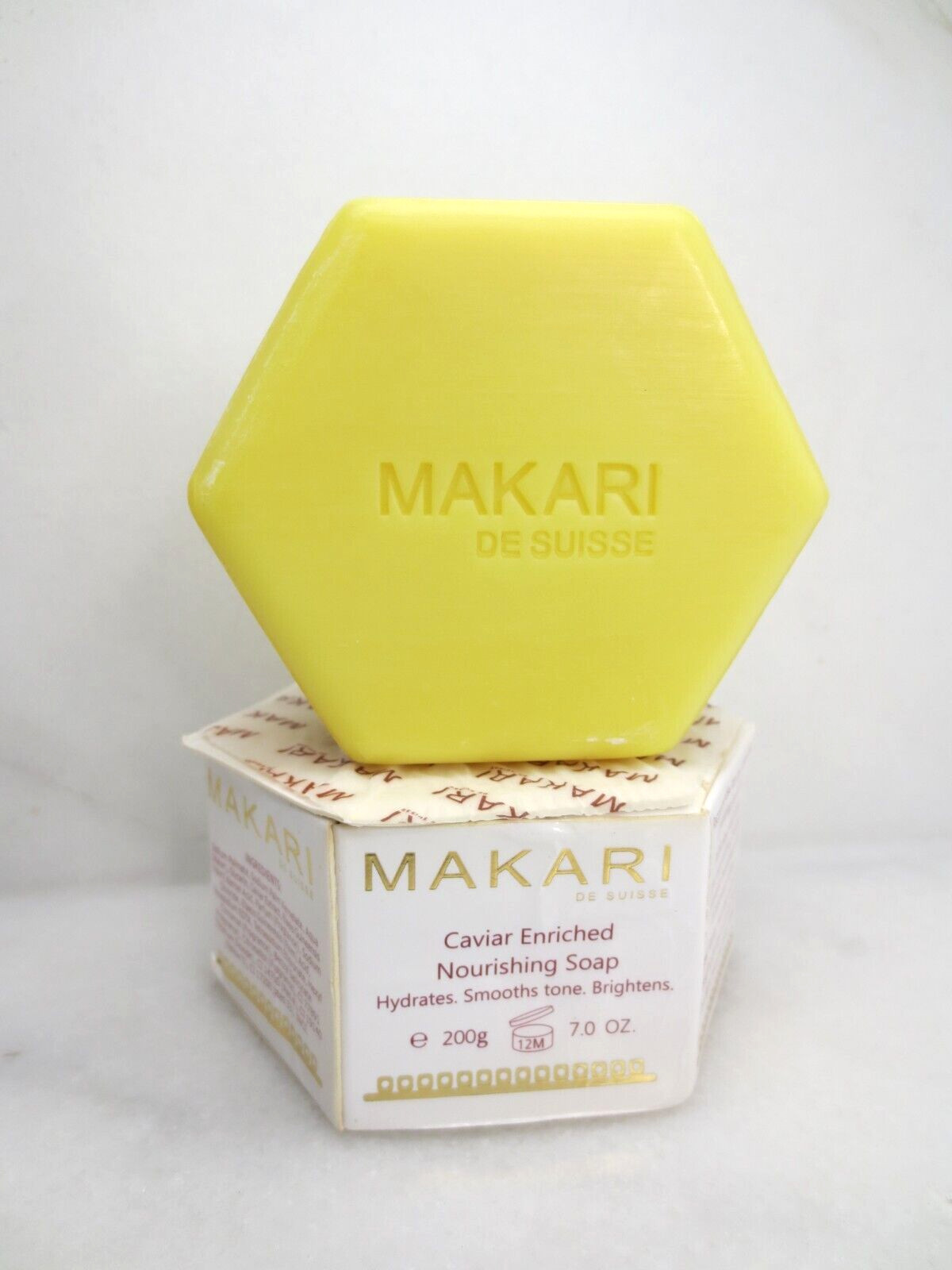 MAKARl CAVIAR ENRICHED NOURISHING SOAP 7 OZ BOXED *SEE DETAILS*