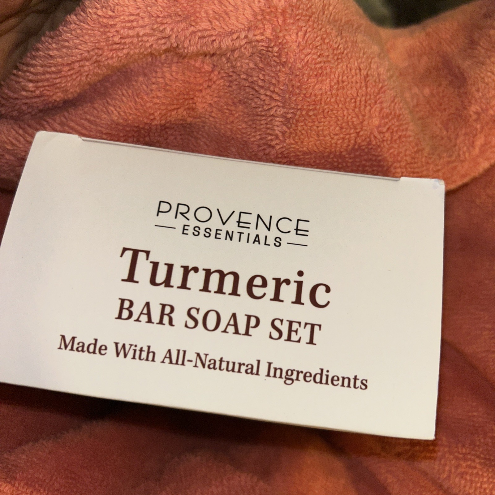 Provence Men Essential Turmeric Detoxifying Bar Soap Set | 3 x 10 oz Made in US