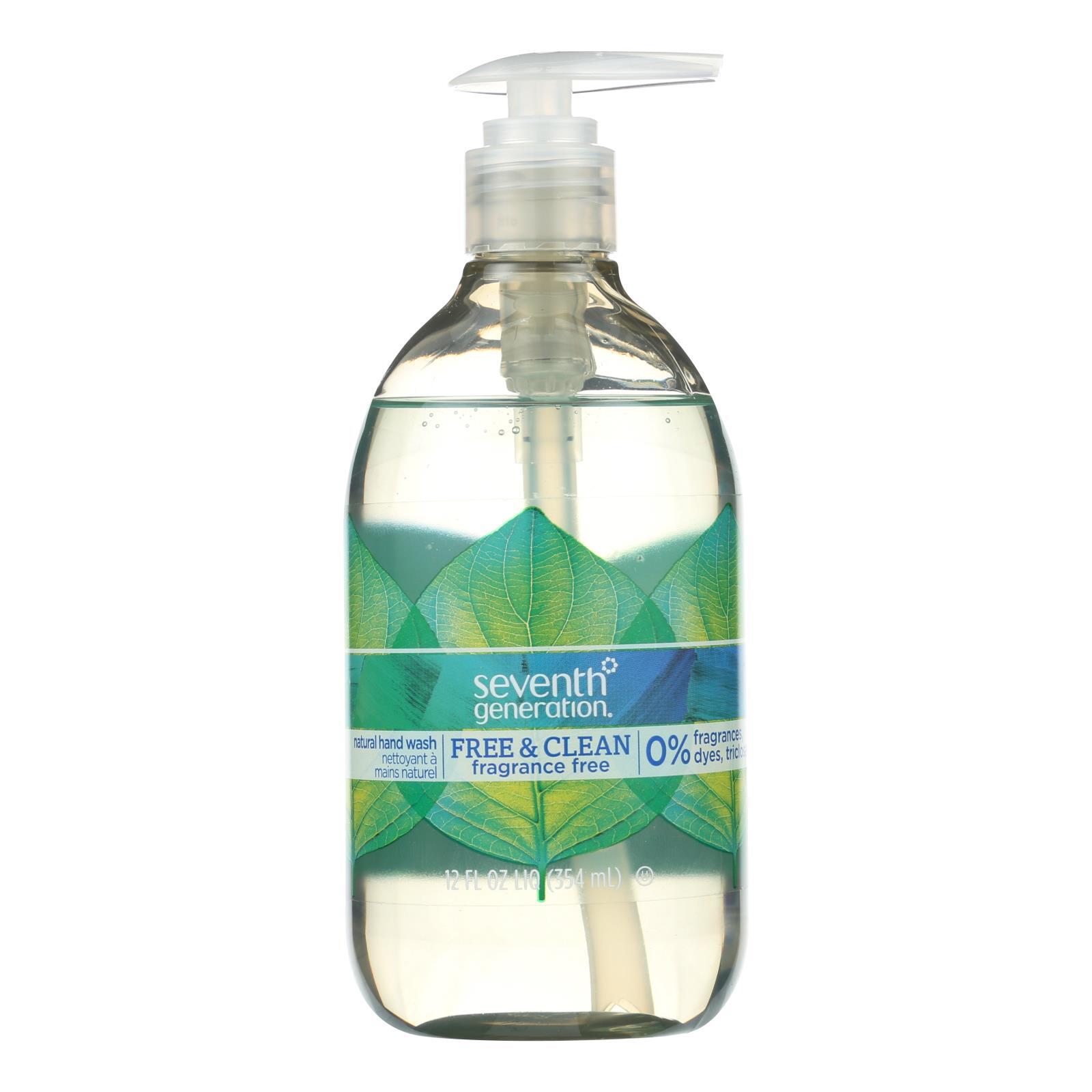 Seventh Generation Hand Soap Free & Clear 12oz (Pack of 3)