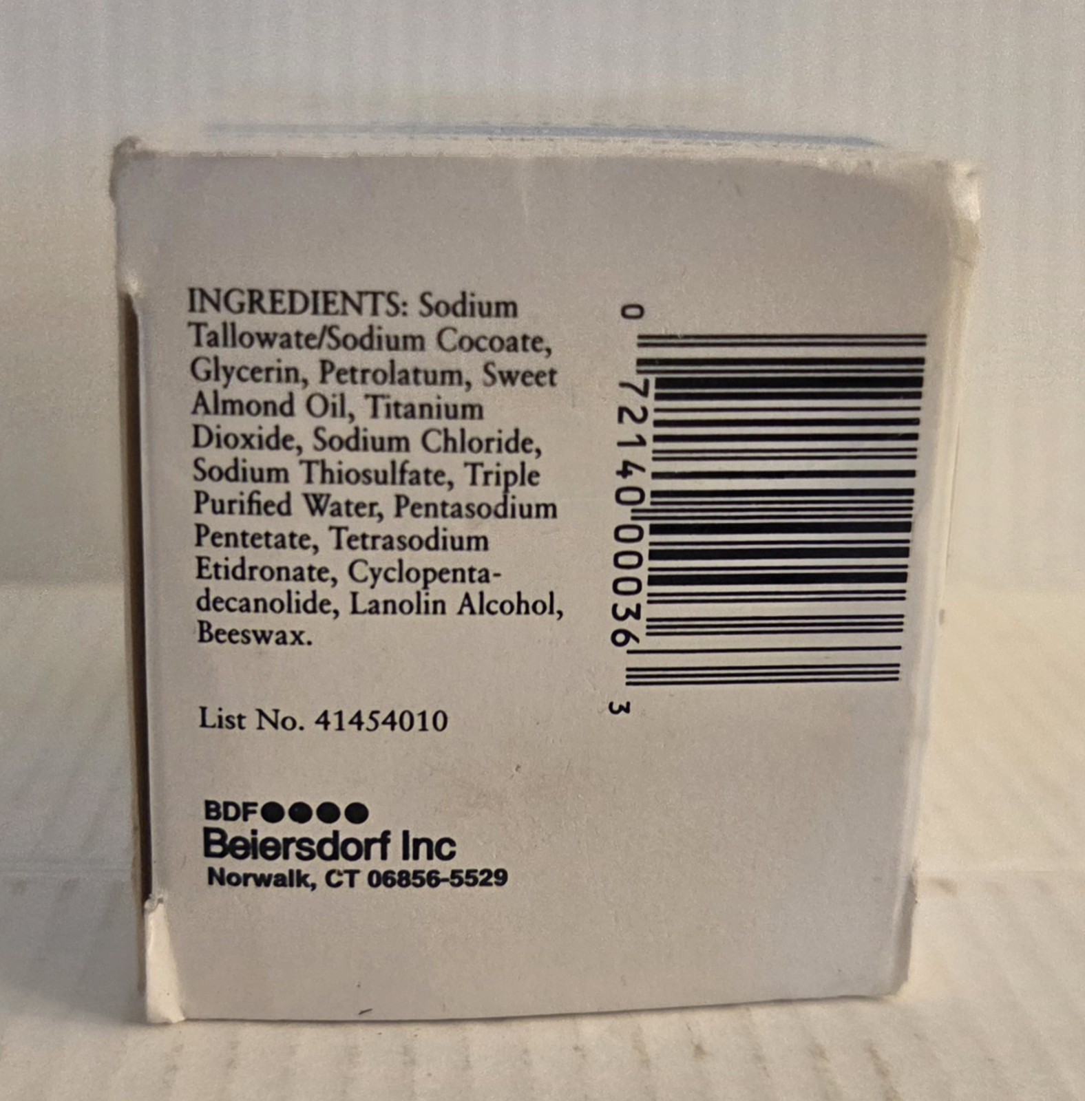 Basis Facial Bar Extra Dry Skin 2 Bars 6.0 Oz x2 Fragrance & Preservative Free