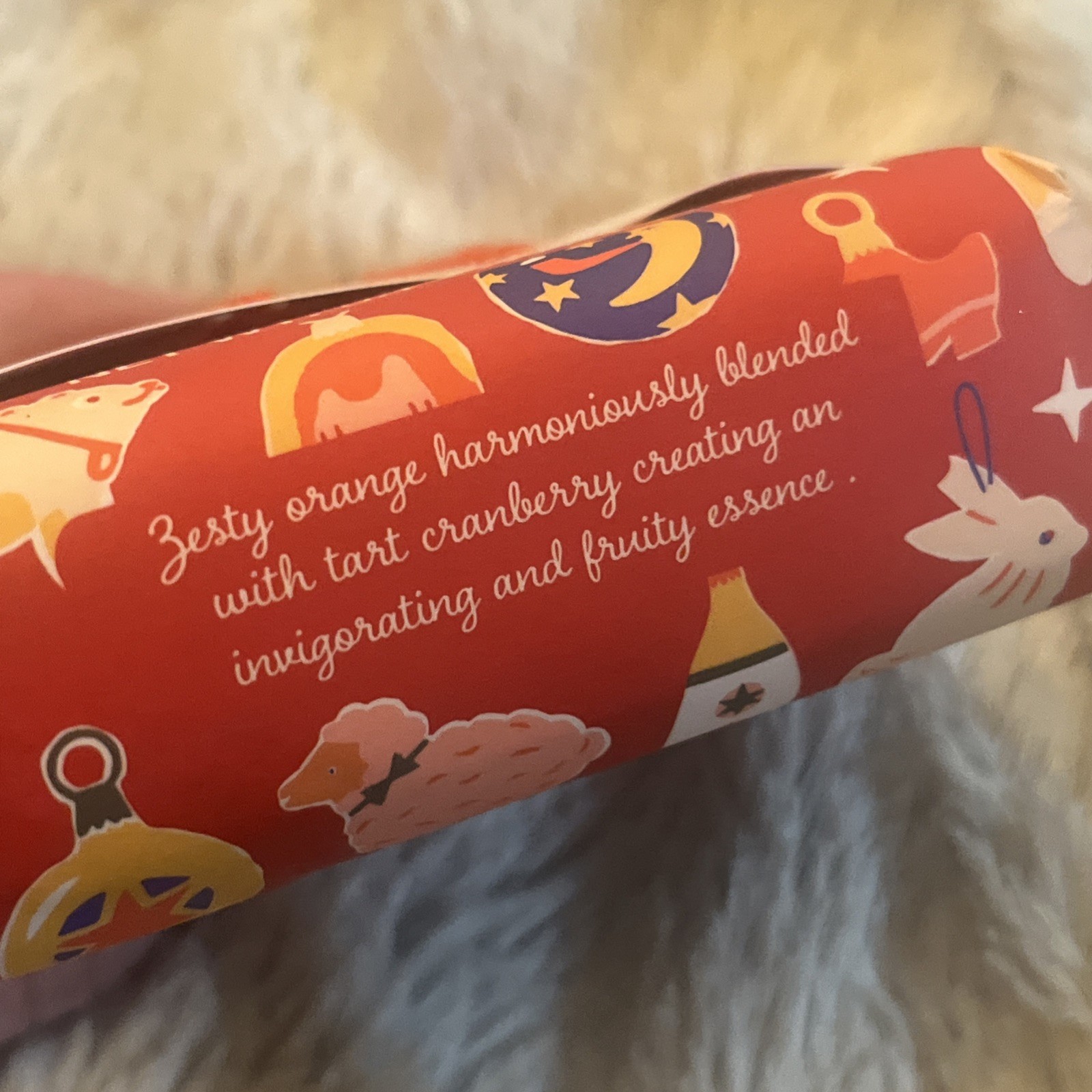 Castelbel Ltd Editions Orange Cranberry Fragranced Bar Soap 5.1oz Holiday