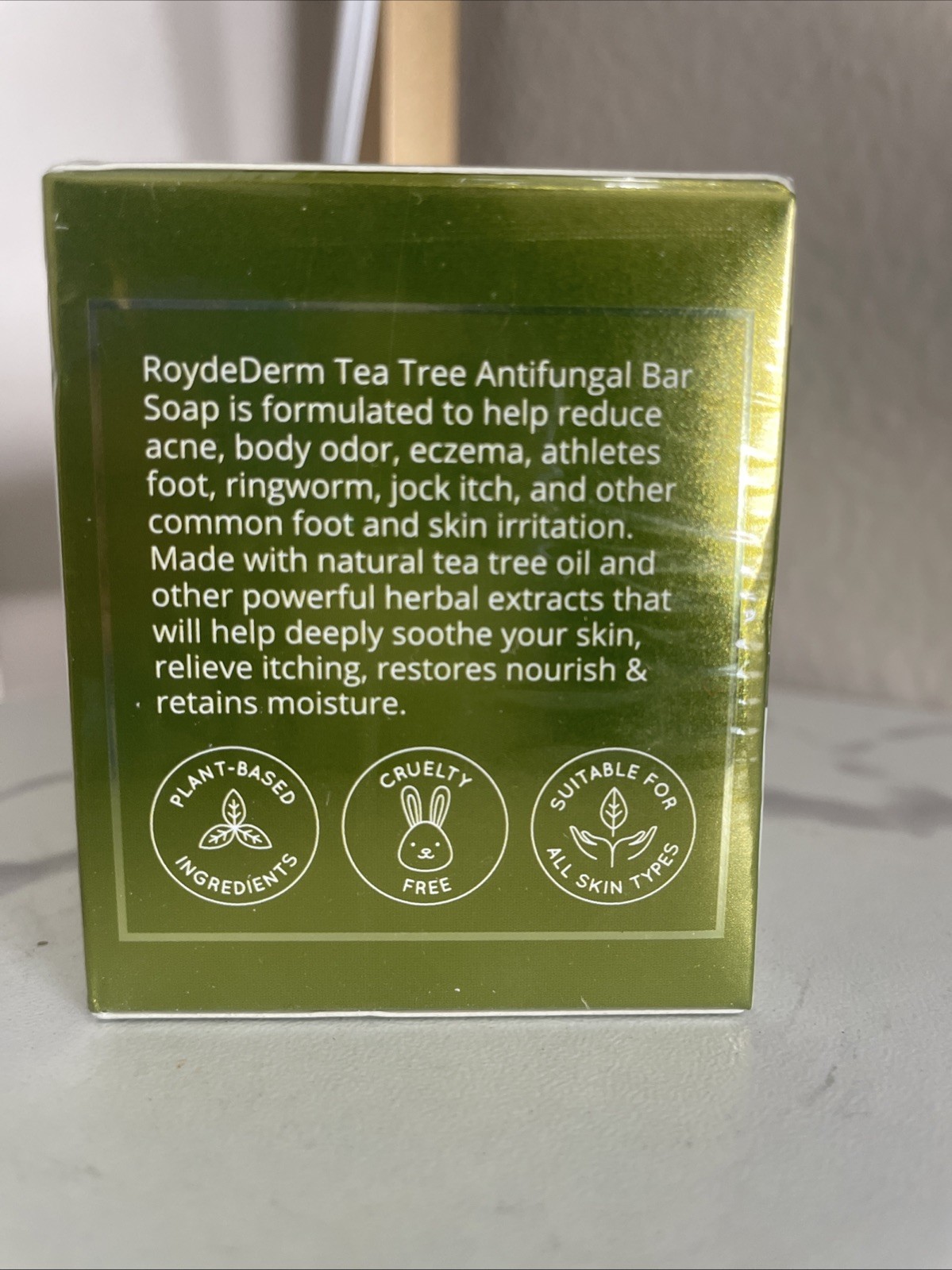 Roycederm Antifungal Antibacterial Tea Tree Soap: Antifungal Antibacterial Treat
