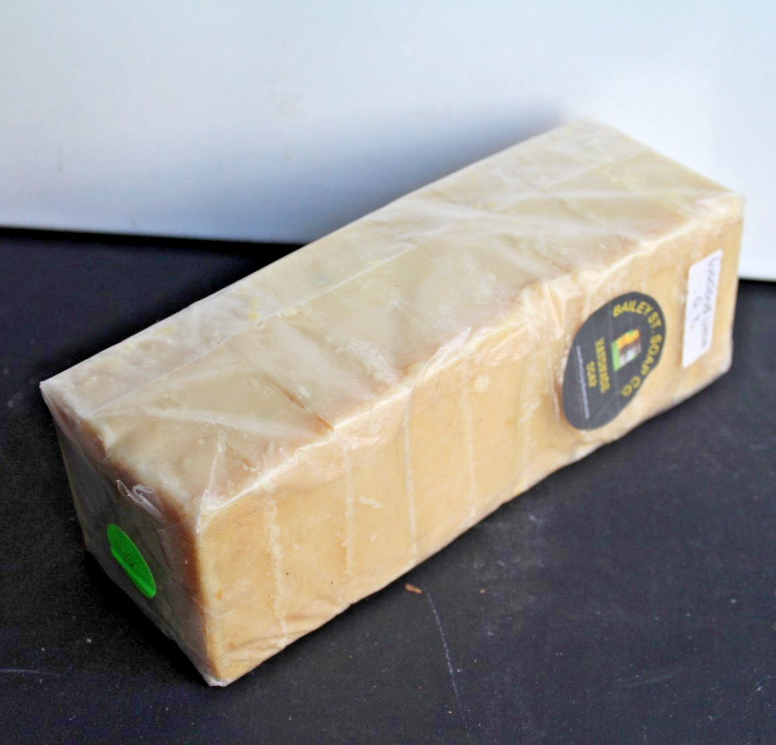 Luscious Lime Greek Yogurt handmade soap loaf, precut 9 bars- FREE Shipping