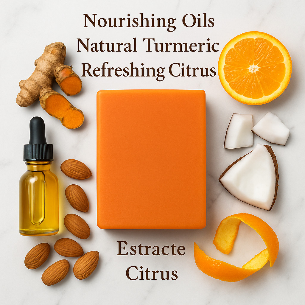 Handmade Soap – Natural Organi Turmeric Soap