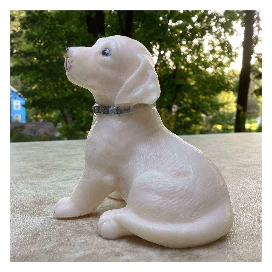 Decorative springtime soap set: chicks, bunnies and puppy