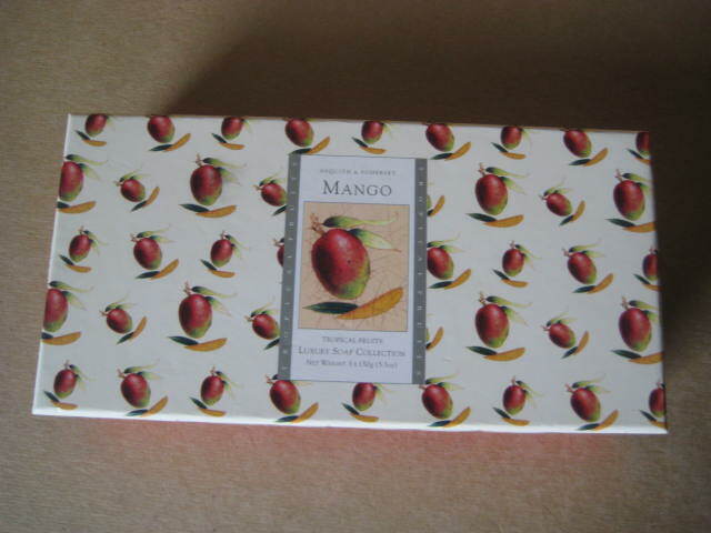 ASQUITH & SOMERSET Mango Tropical Fruits Luxury Soap Collection Box