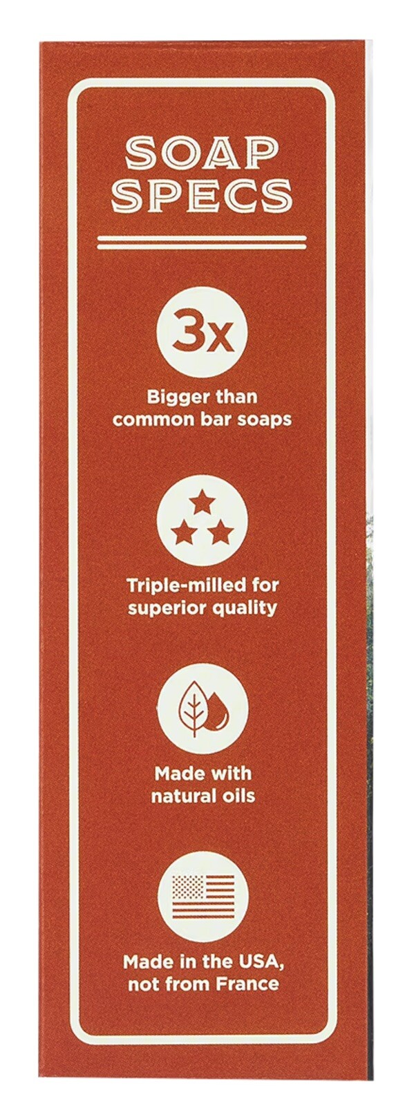 Duke Cannon Big Ass Brick Of Soap High Country 10oz Triple Milled Made In USA