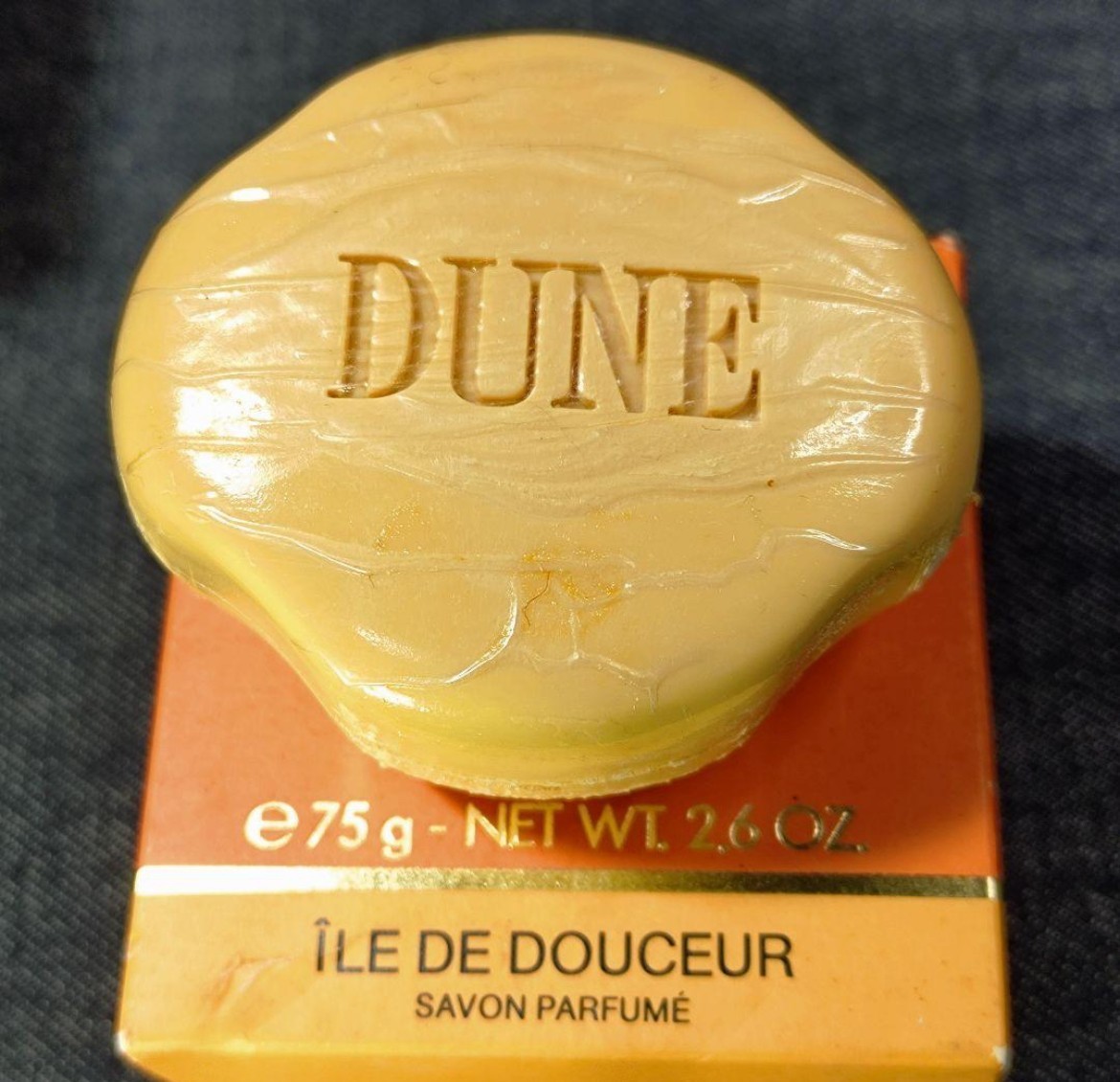 Miss Dior 160g/5.6 oz ×3 & DUNE 75g Soap Set New Vintage DUNE Scent May Be Faded