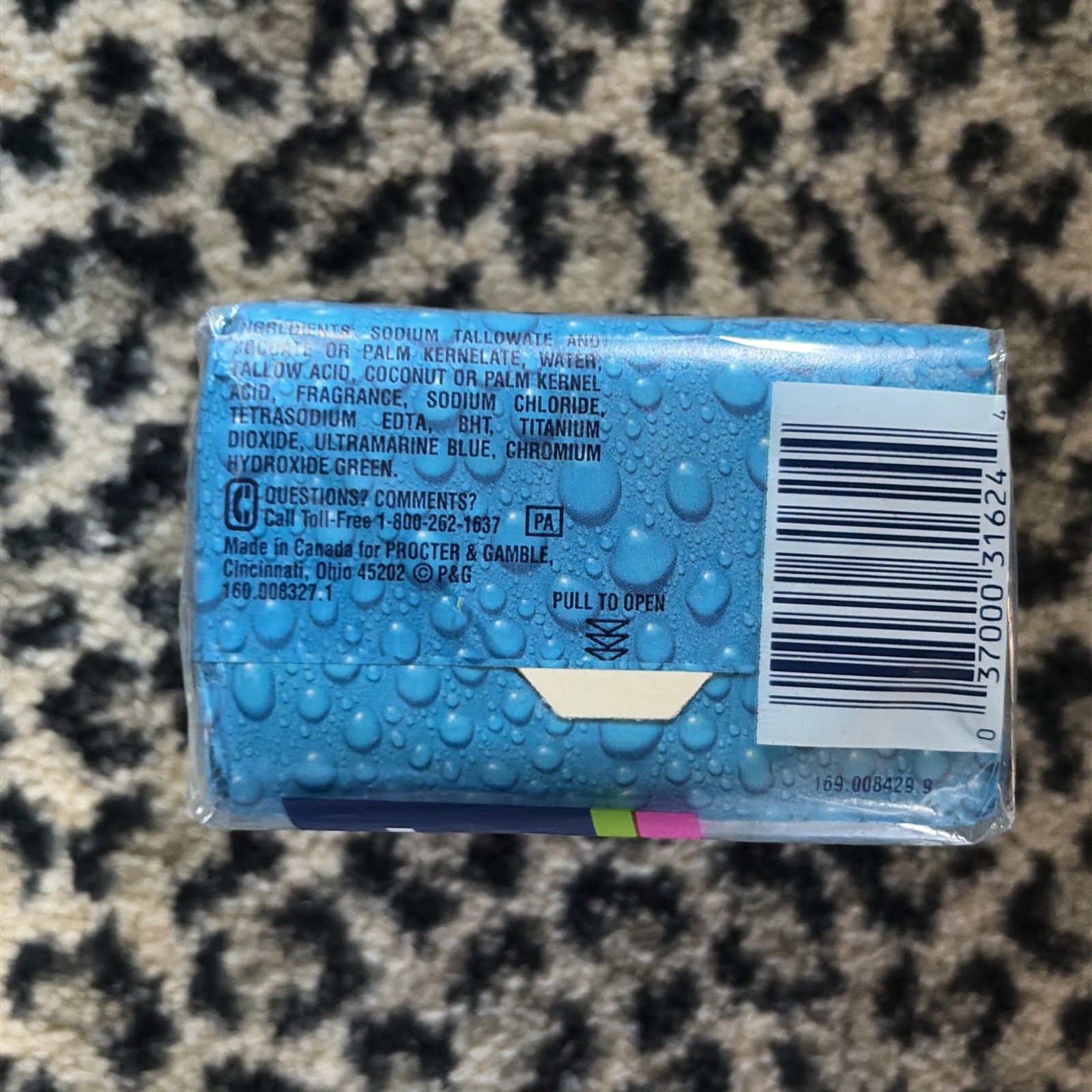 Coast Original Scent Deodorant Soap 3 5oz Bars Sealed Refreshing “Eye Opener”