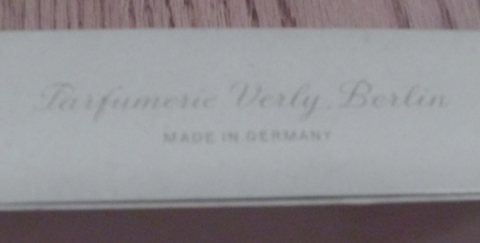 PARFUMERIE VERLY, BERLIN BOXED GIFT SET SAVON DE TOILETTE & BEAUTY SOAP NOS