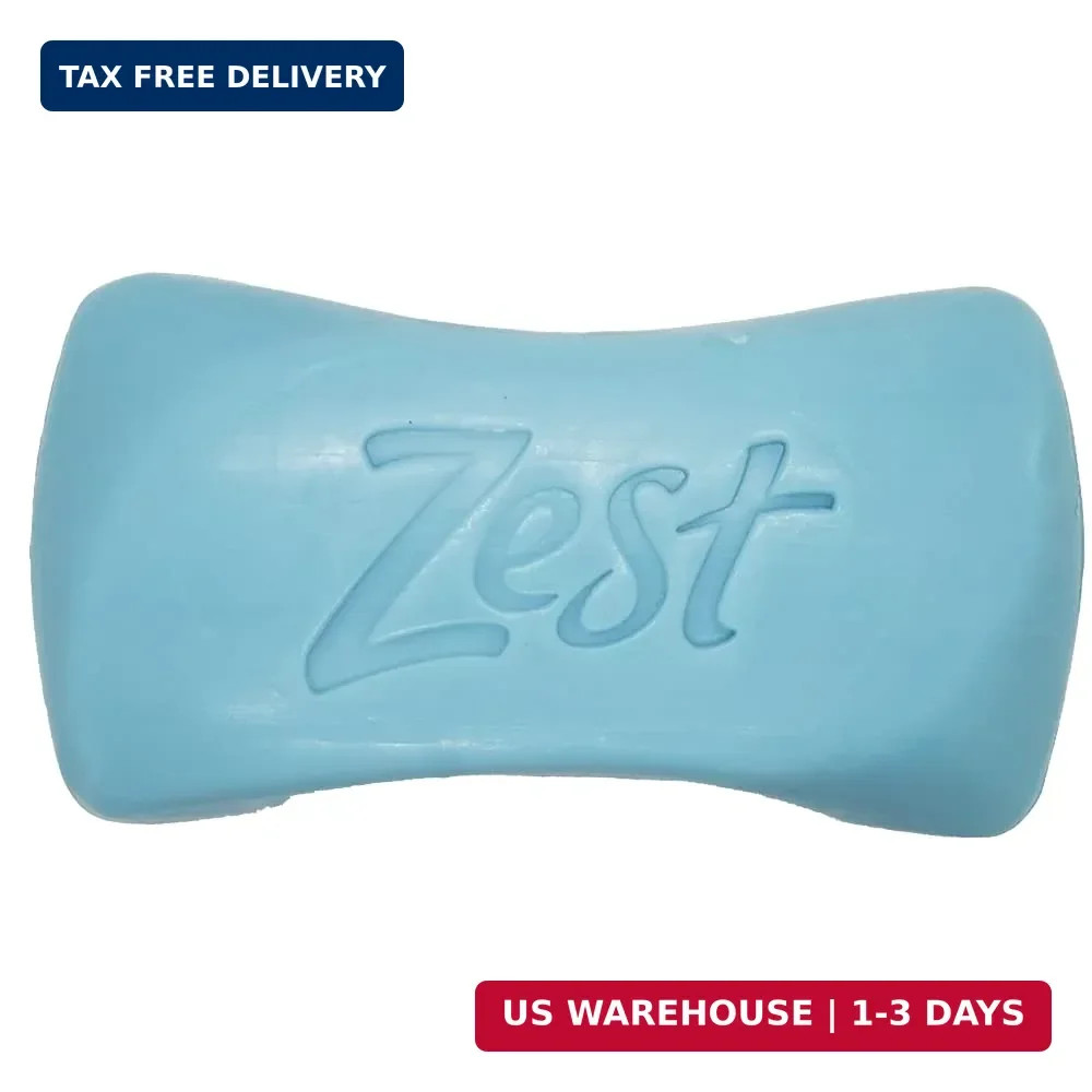 Zest Bar Soap 3 ct, ocean breeze, 12 Ounce