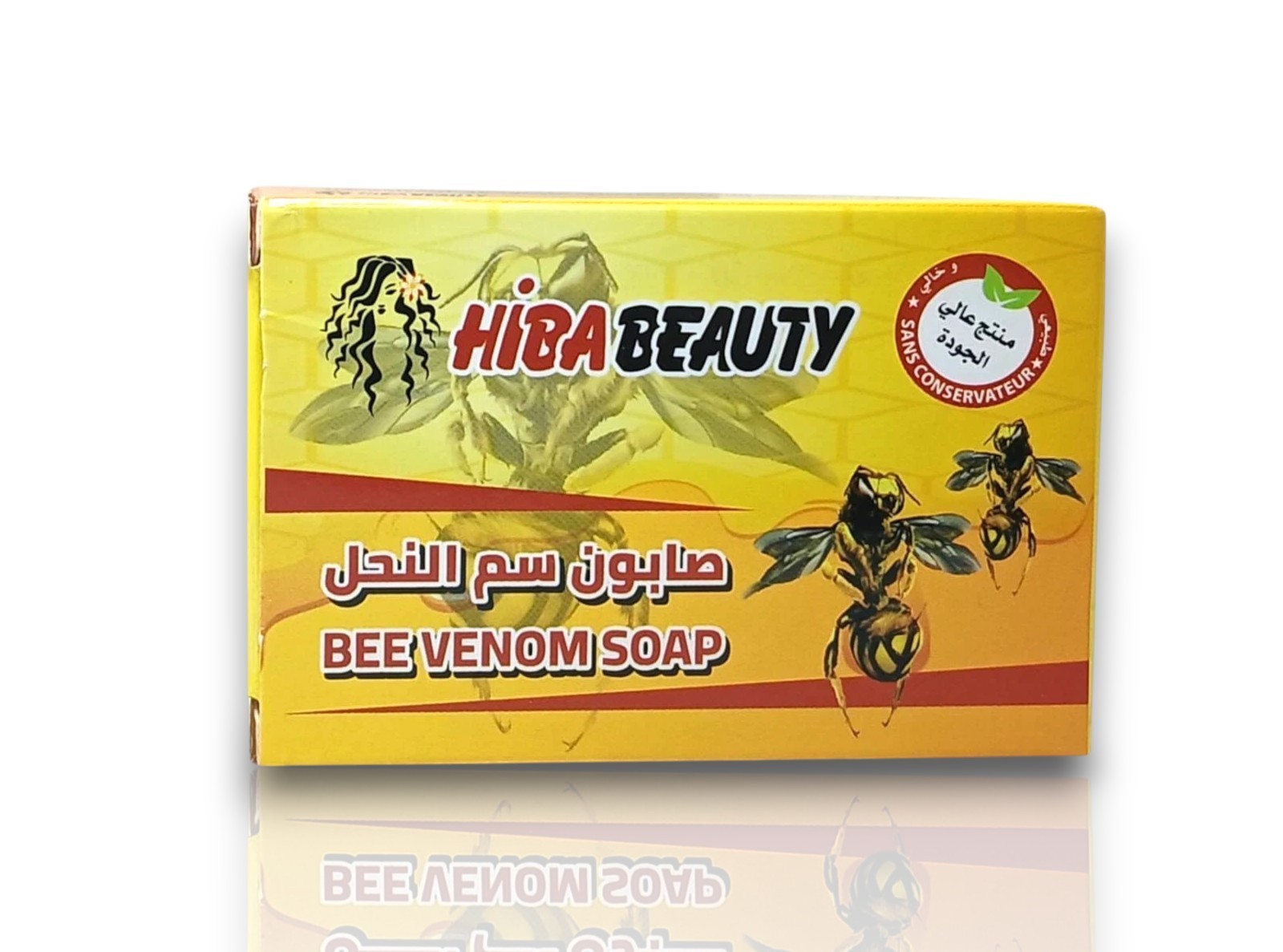 Natural Bee Venom Soap 70g – Gentle Cleansing Bar for Fresh, Smooth-Looking Skin