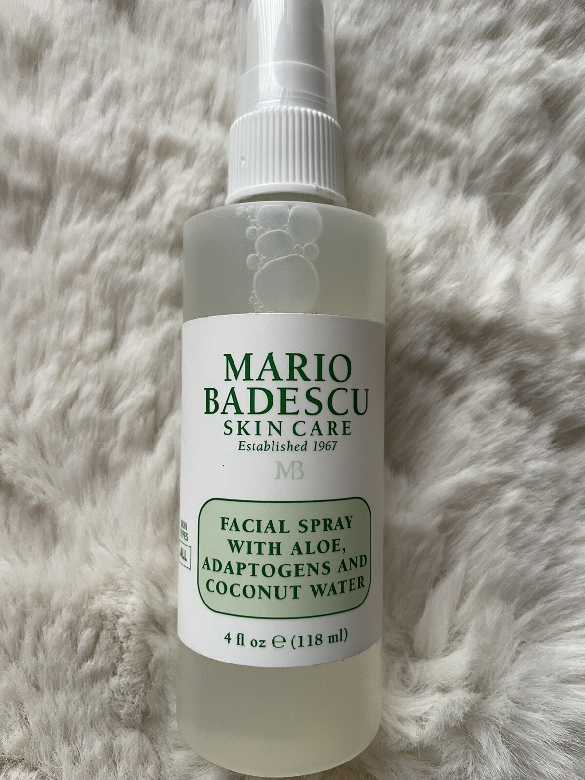 Brand New Mario Badescu Facial Spray with Aloe Adaptogens Coconut Water 4 fl oz