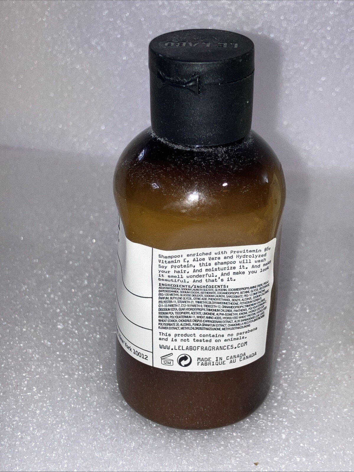 LE LABO Rose 31 Perfumed Body Bar Soap 2 Oz + Shampoo 3 Oz Set.