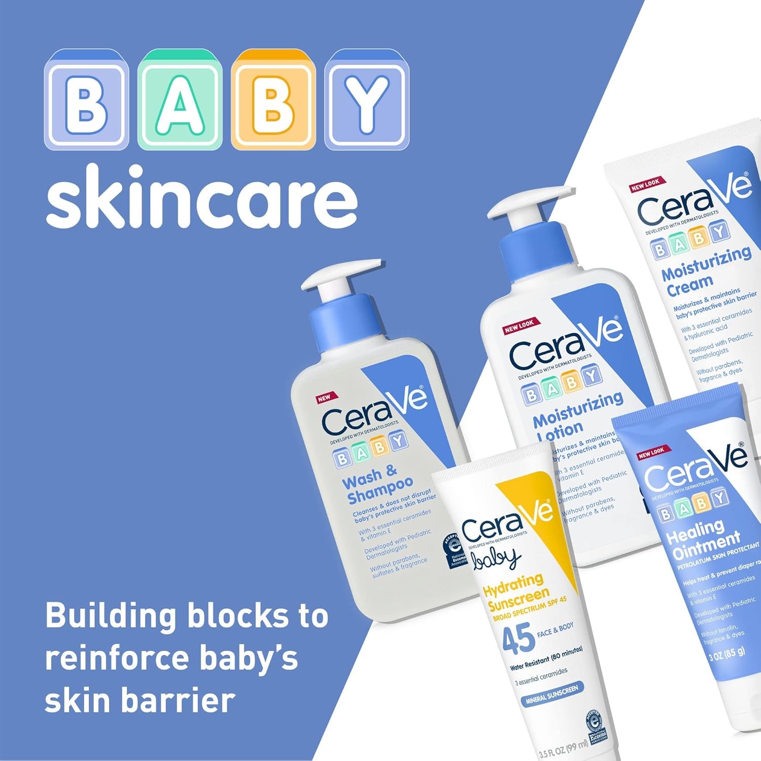CeraVe Baby Cream, Gentle Moisturizing Cream with 8 Ounce (Pack of 1)