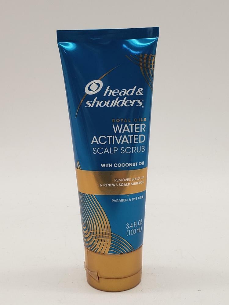 Head & Shoulders Royal Oils Water Activated Scalp Scrub W/Coconut Oil 3.4 Fl Oz