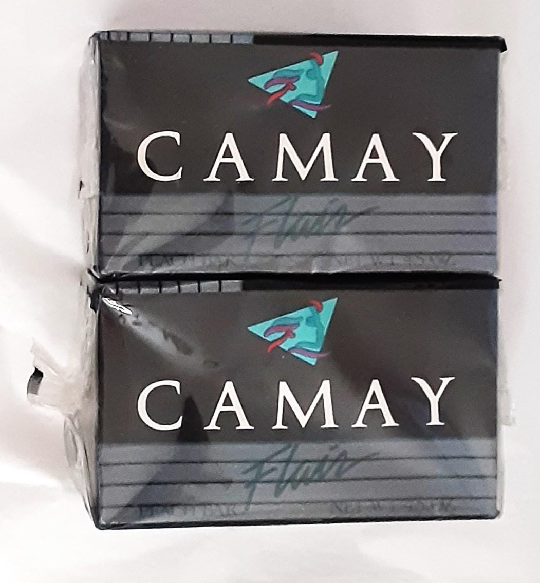 CAMAY Flair Soap 4 New 4.5 Oz Bars Softly Scented Peach – Discontinued NOS
