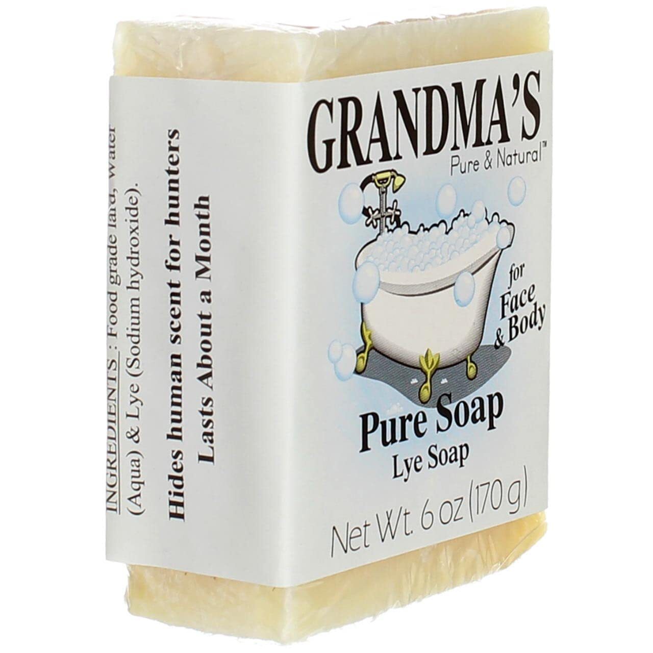 Remwood 60018 Grandma’s Lye Soap 6 Oz