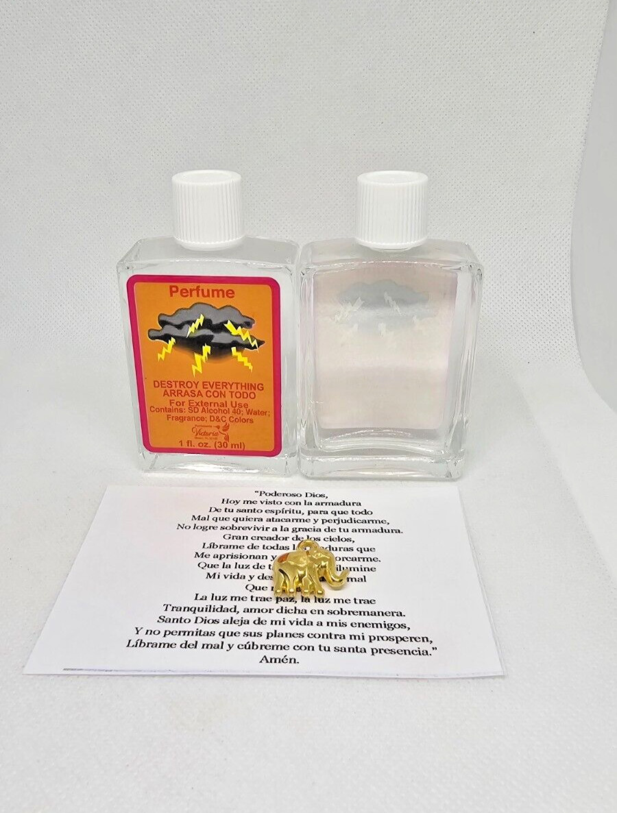 ARRASA CON TODO PERFUME CON FEROMONAS / DESTROY EVERYTHING LIMPIAS DESPOJOS 1PC