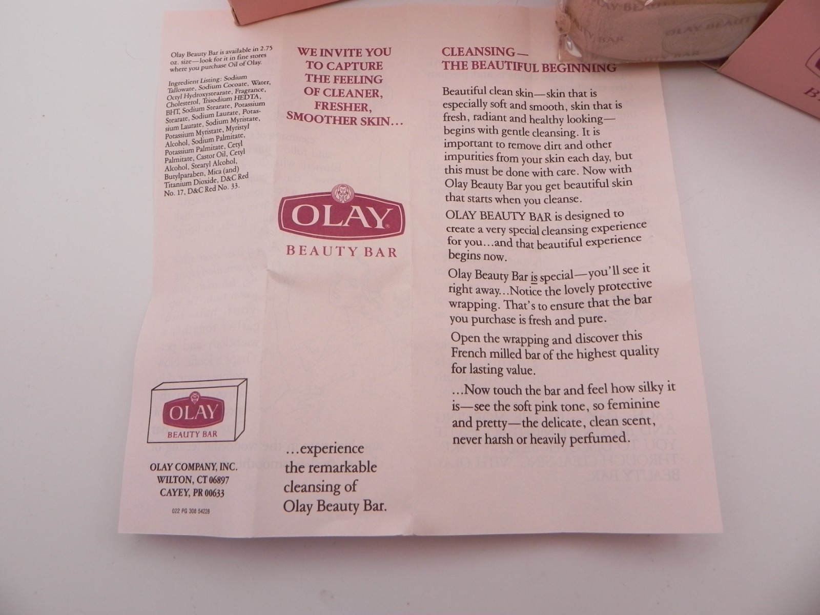 Olay Beauty Bar Soap 1.25oz Emollients Oil of Olay Lot of 5 Vintage NOS