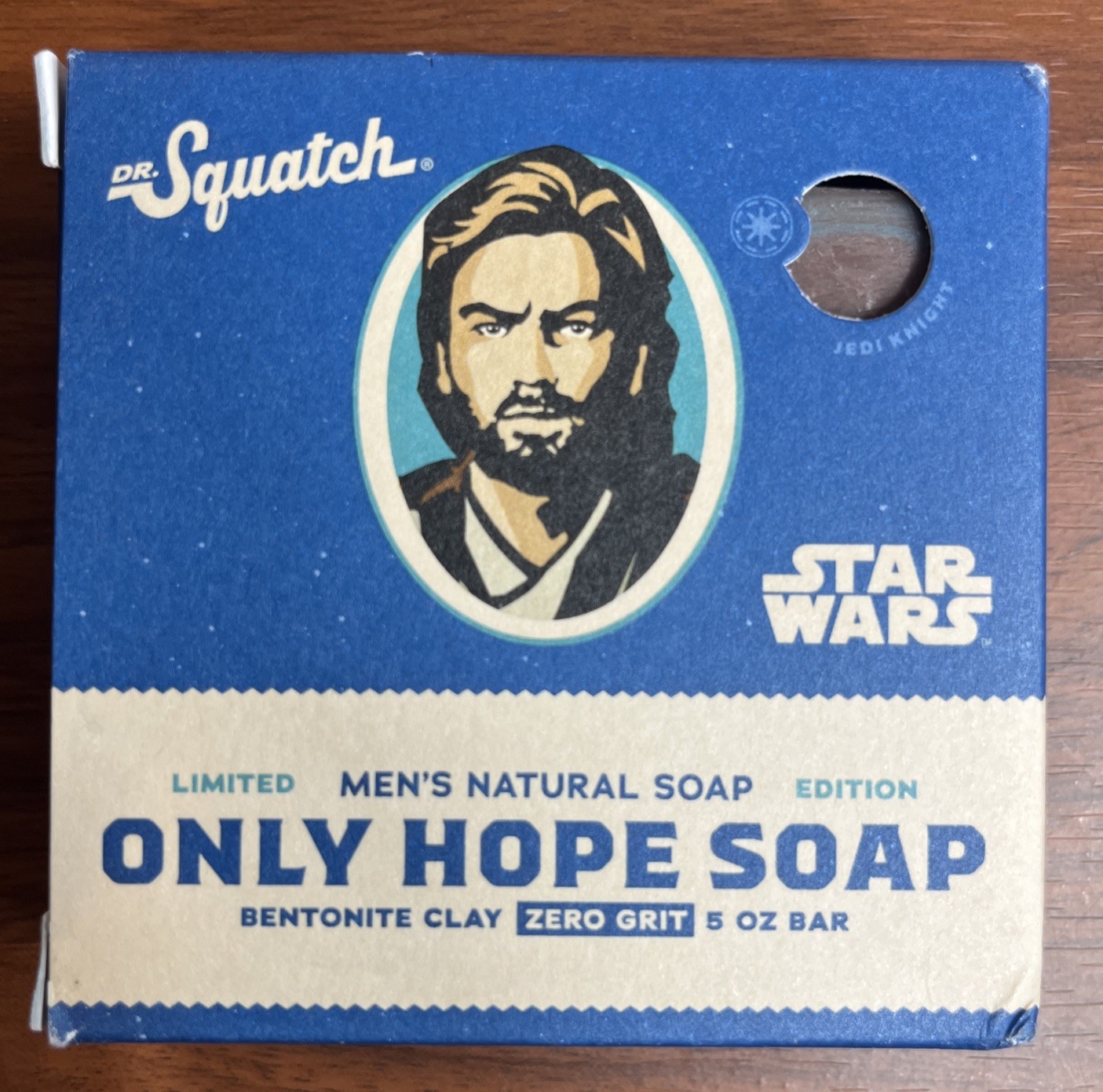 Dr Squatch Star Wars Only Hope Natural Soap Limited Edition Zero Grit New 5 Oz