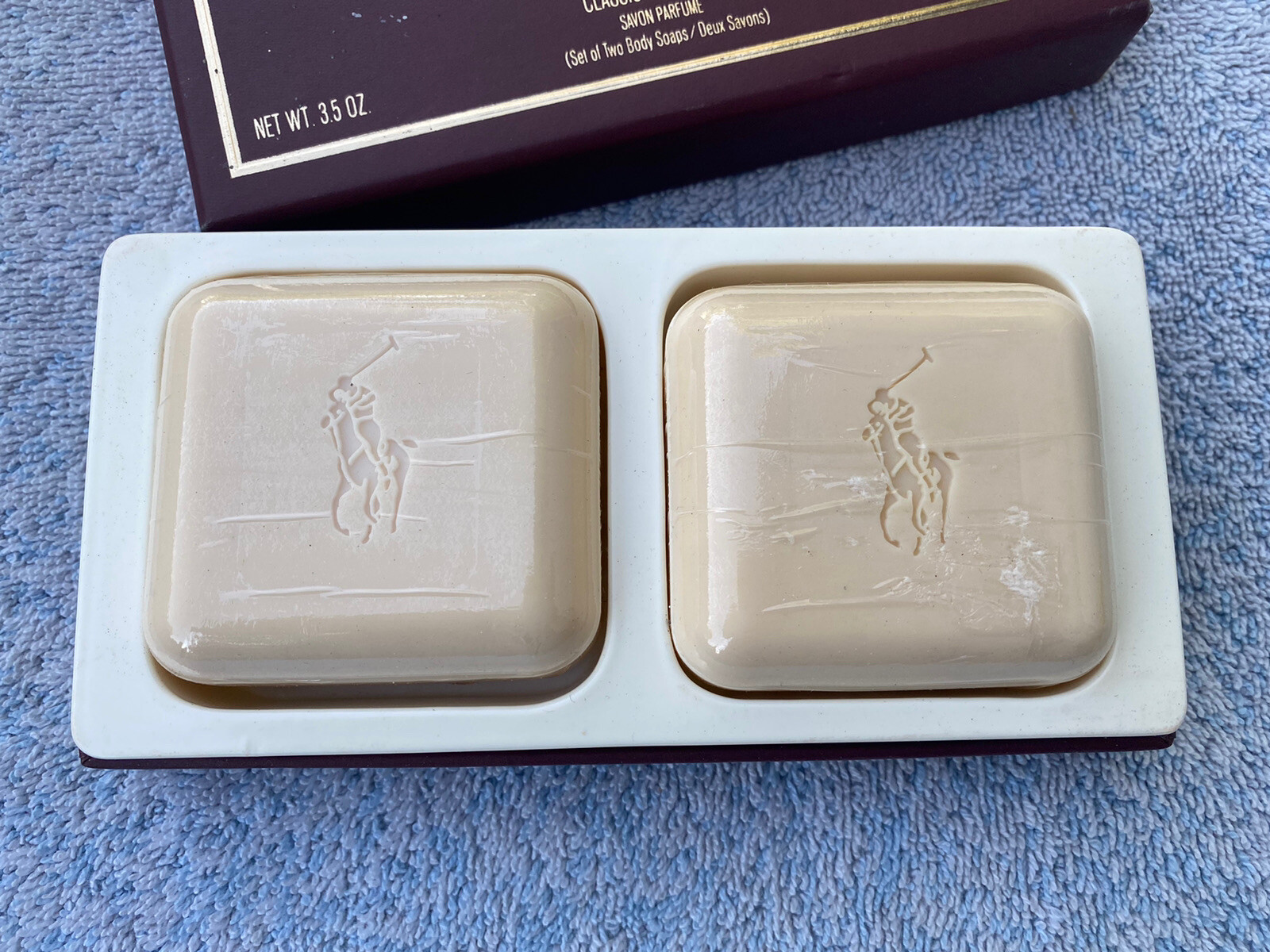 Lauren by Ralph Lauren 2 x 100g Classic Body Soap New Unused In Box