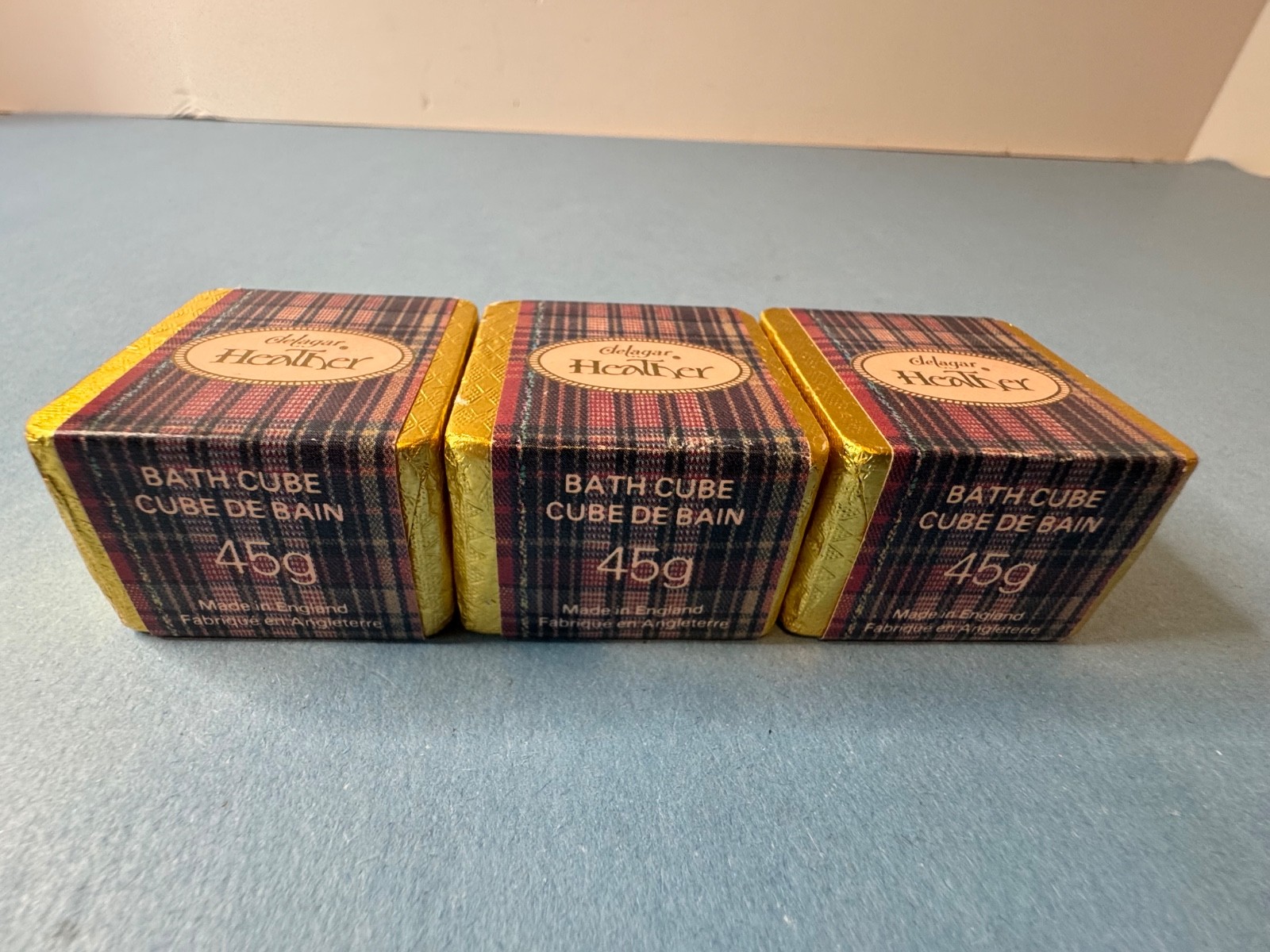 Vintage Delagar Heather 45g Bath Cubes – Made in England