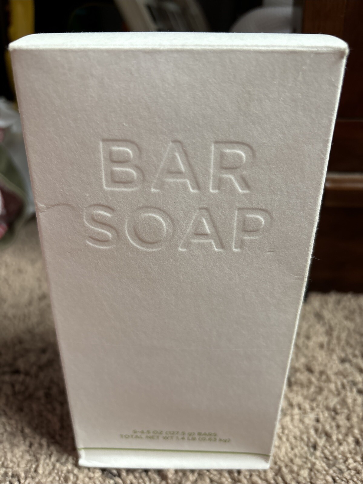 Kirkland Signature Bar soap made with 5% Shea Butter 5 bars NIB