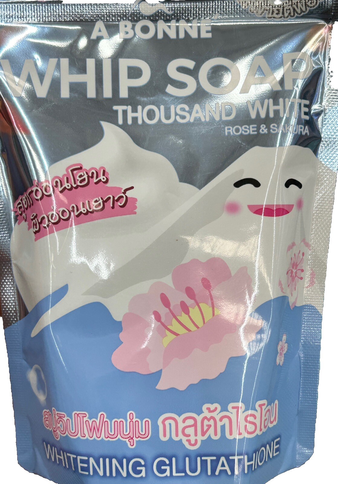 3xSoap Natural Milk Whip 100g Bonne’ Whitening Moisturizing White Rose Sakura