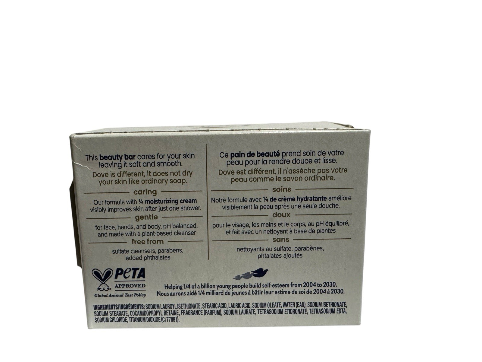 Dove 2.6 oz. Original White Beauty Bar – Light Scent New LOT OF 30