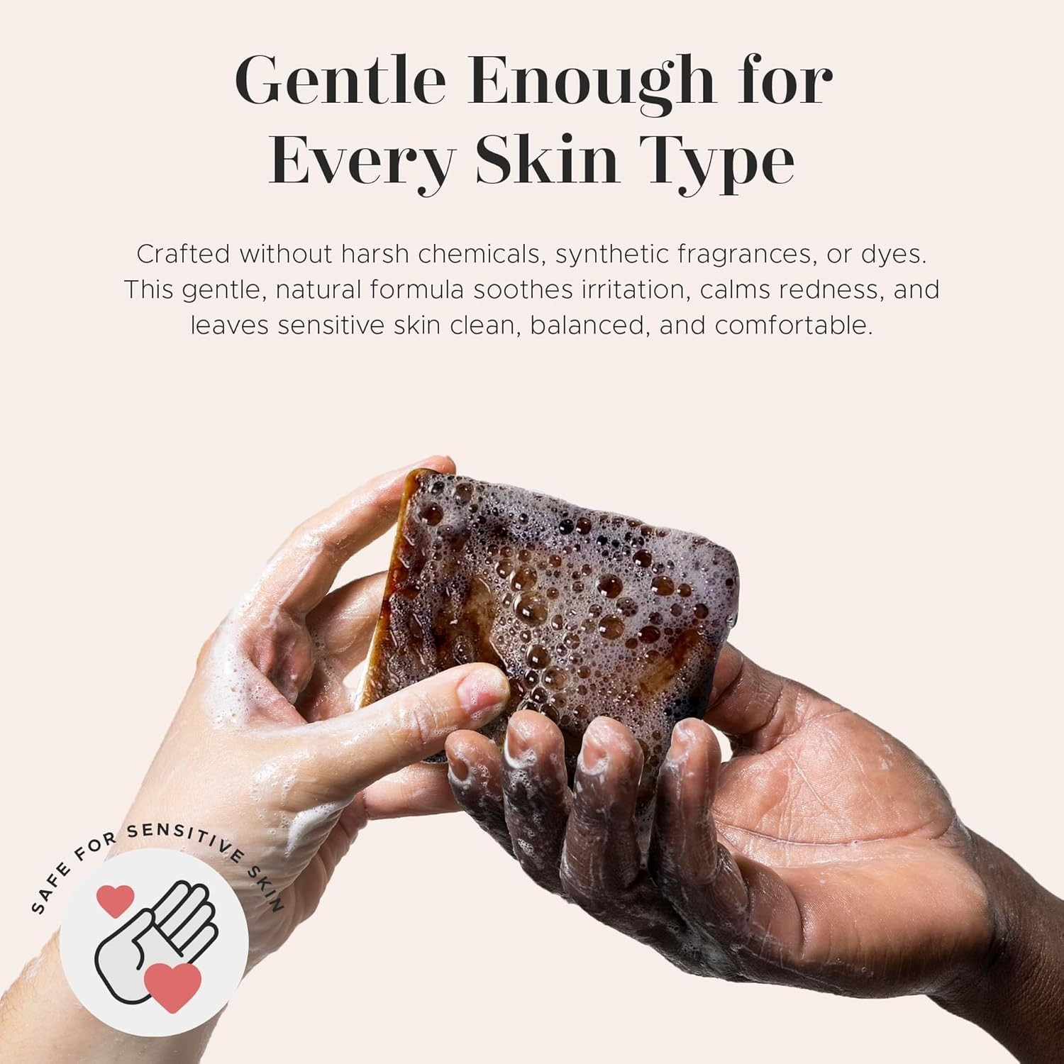 era of nature Best Raw ORGANIC AFRICAN BLACK SOAP, for Dry Skin and Skin Conditi