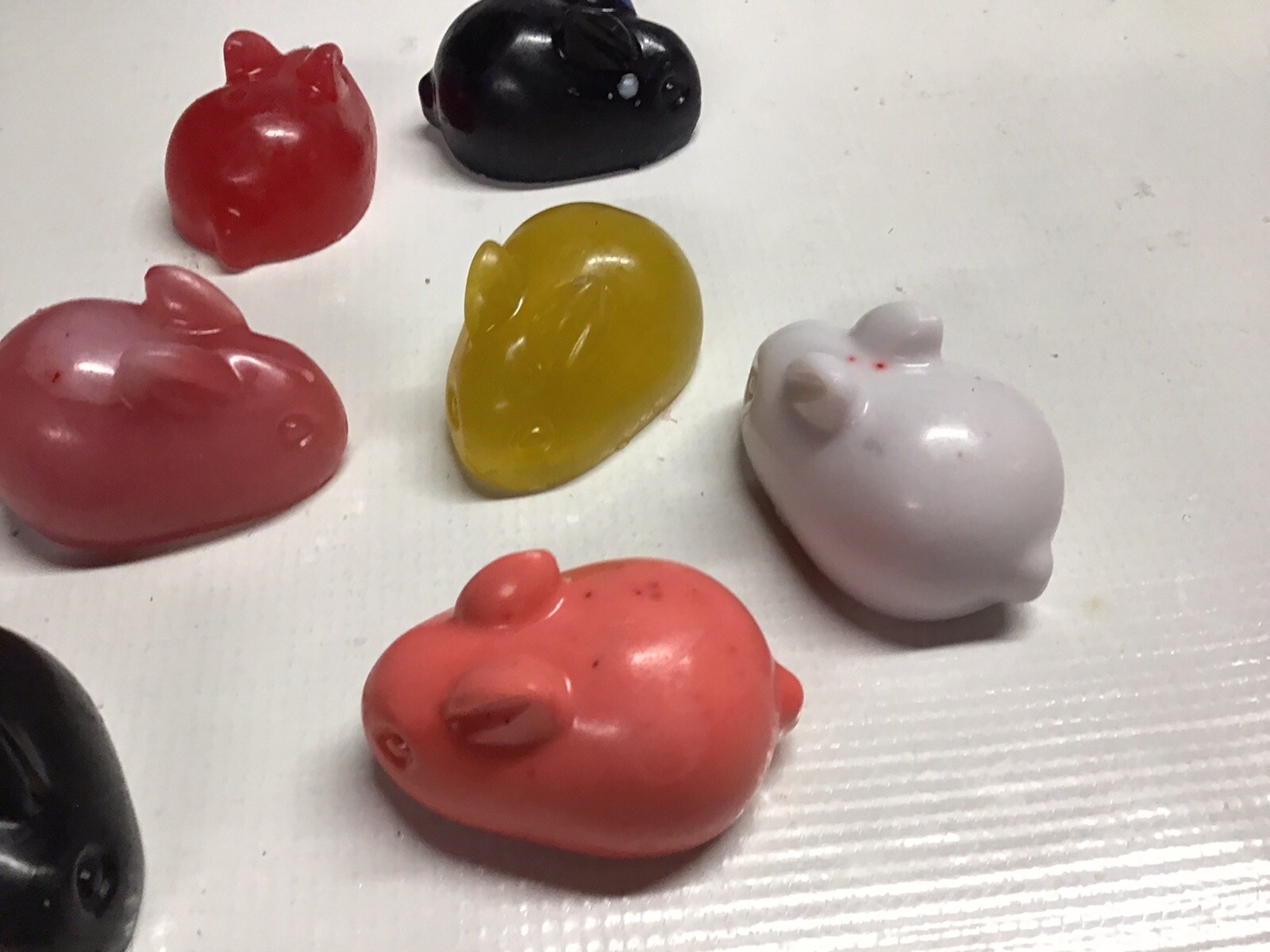 Set of 3 bunny shaped bar soap. (3)