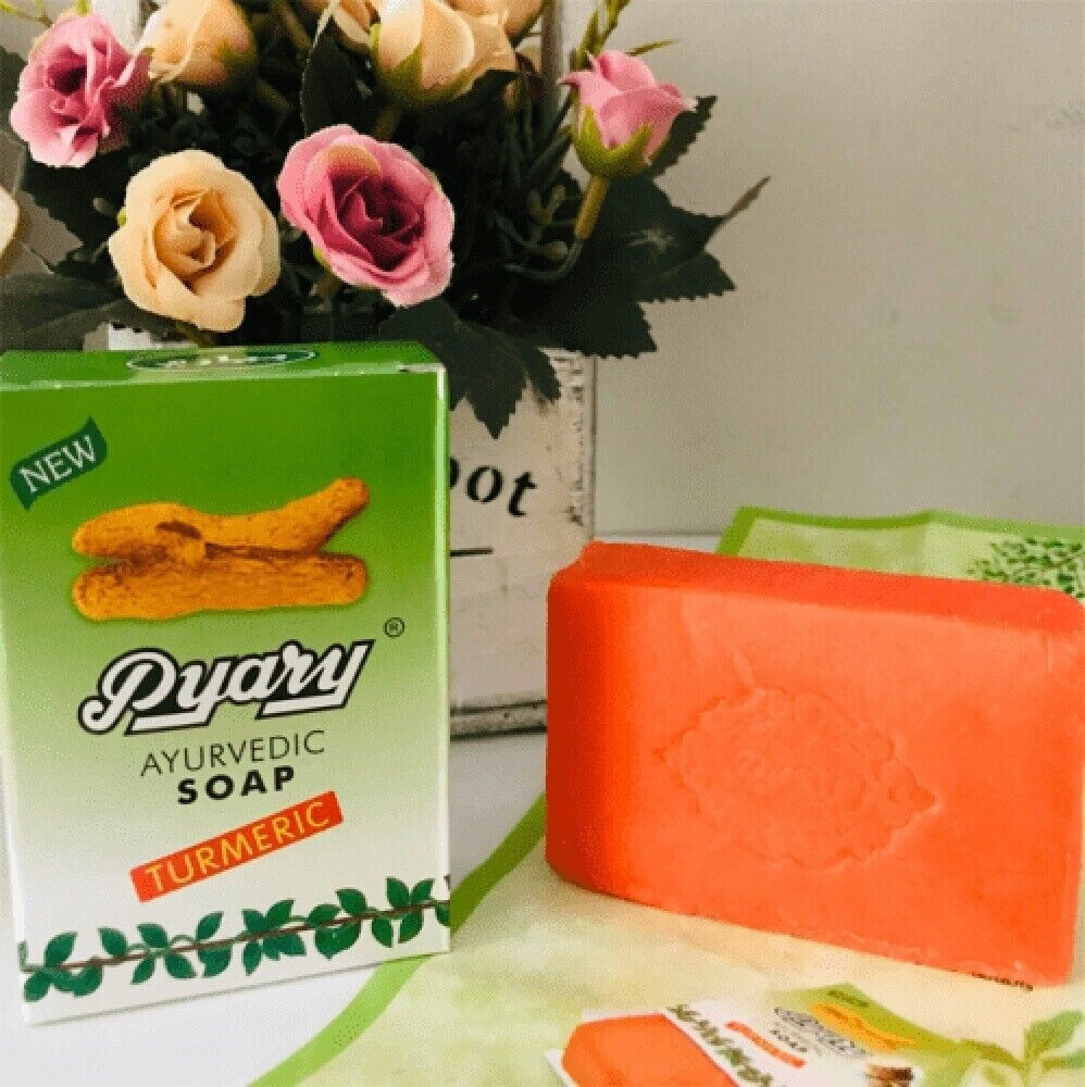 5 PACK Arab Pyary Soap Bathing Beauty Soap Original Turmeric Soap Pyary India