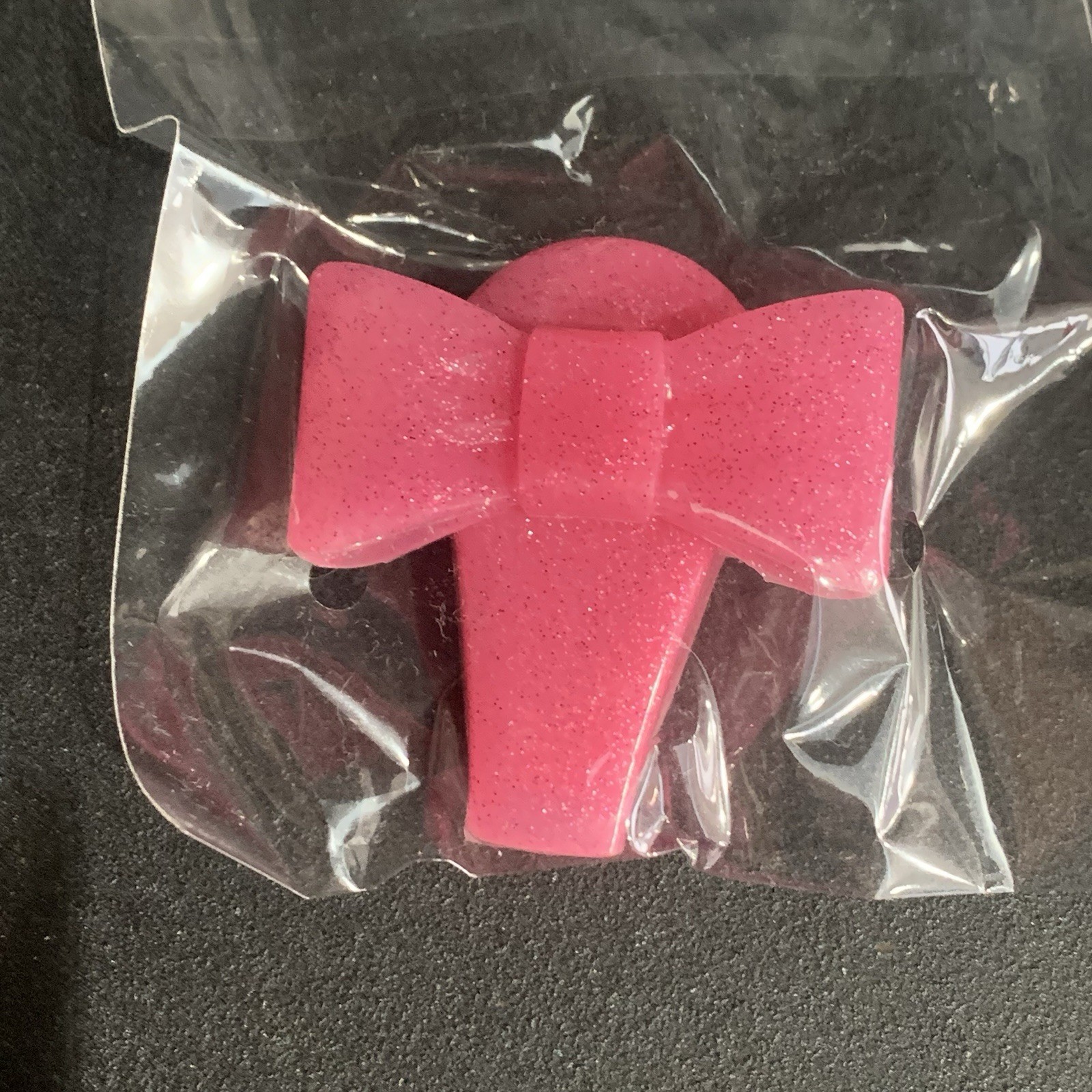 Bath & Body Works Decorative Soap Toppers Holiday Bows Red Pink NWT Set Of 2