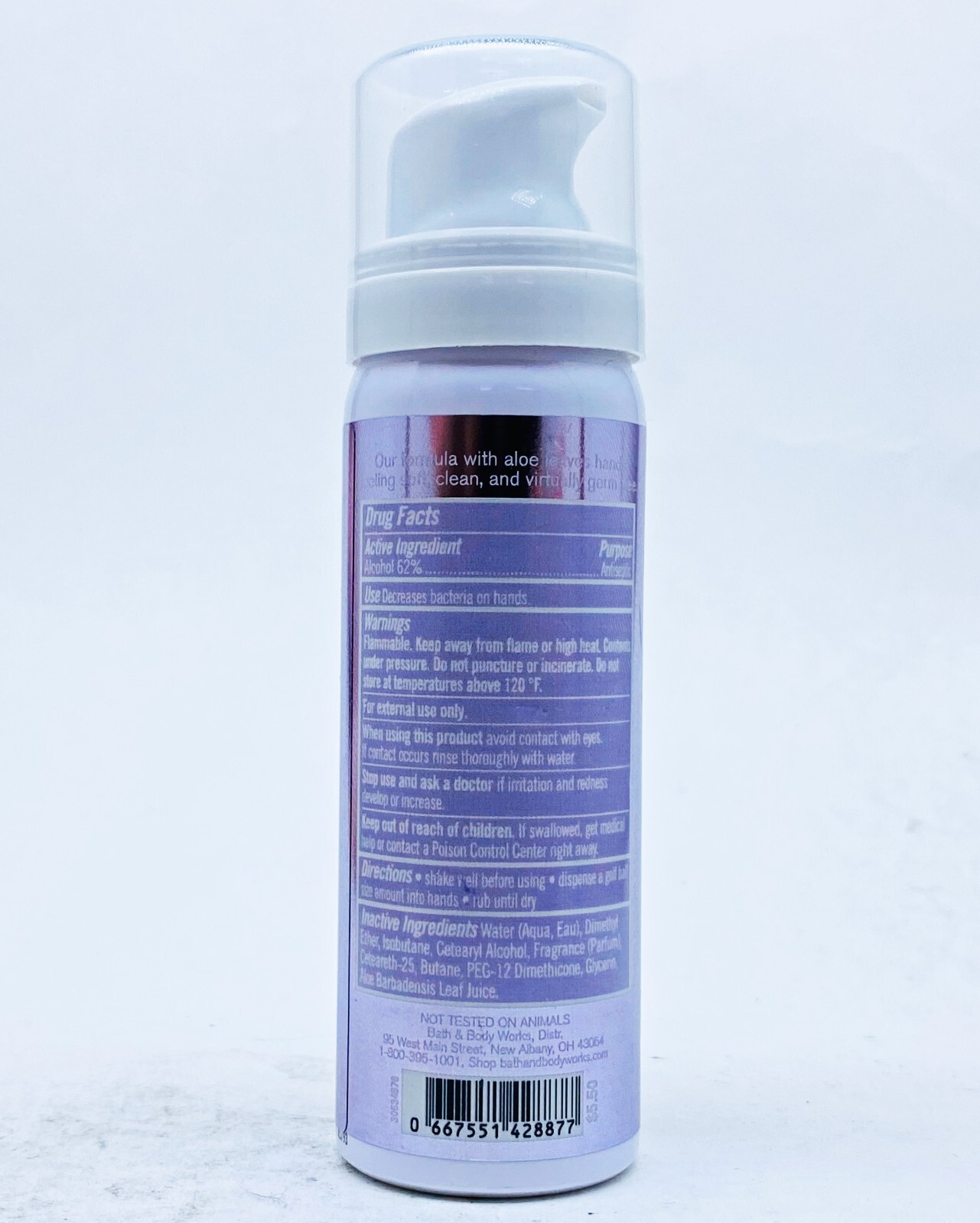 3 Bath Body Works TRIPLE BERRY PIE Antibac Foaming Mousse Hand Sanitizer 1.8 oz