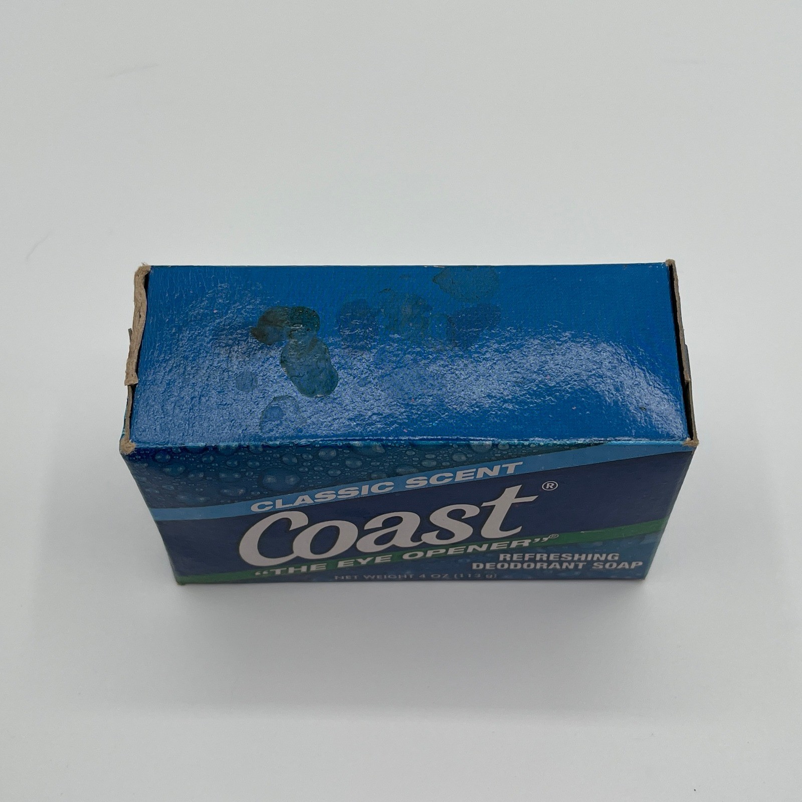 Coast Classic Scent Refreshing Deodorant Soap Bar 4 oz The Eye Opener NEW