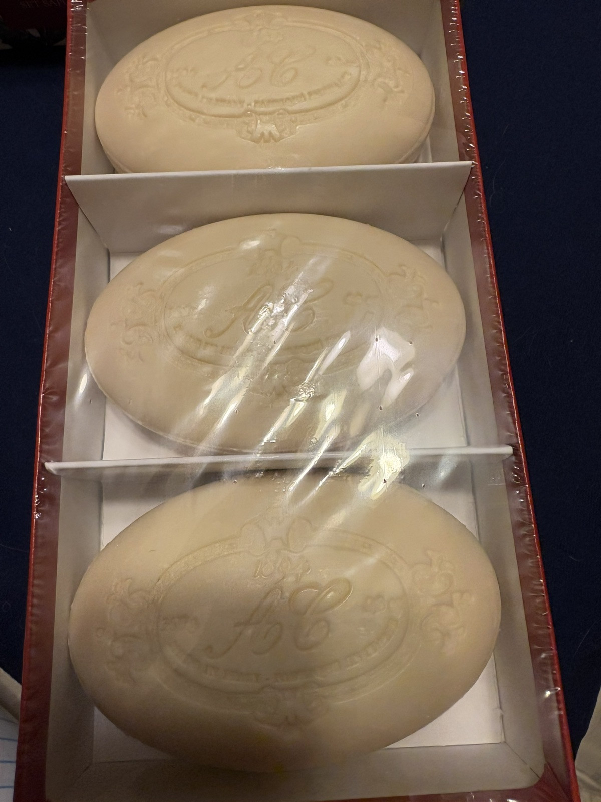Tuscan Handmade Hand Soap 3 Bars Made In Italy NIB Total 15.9 Oz