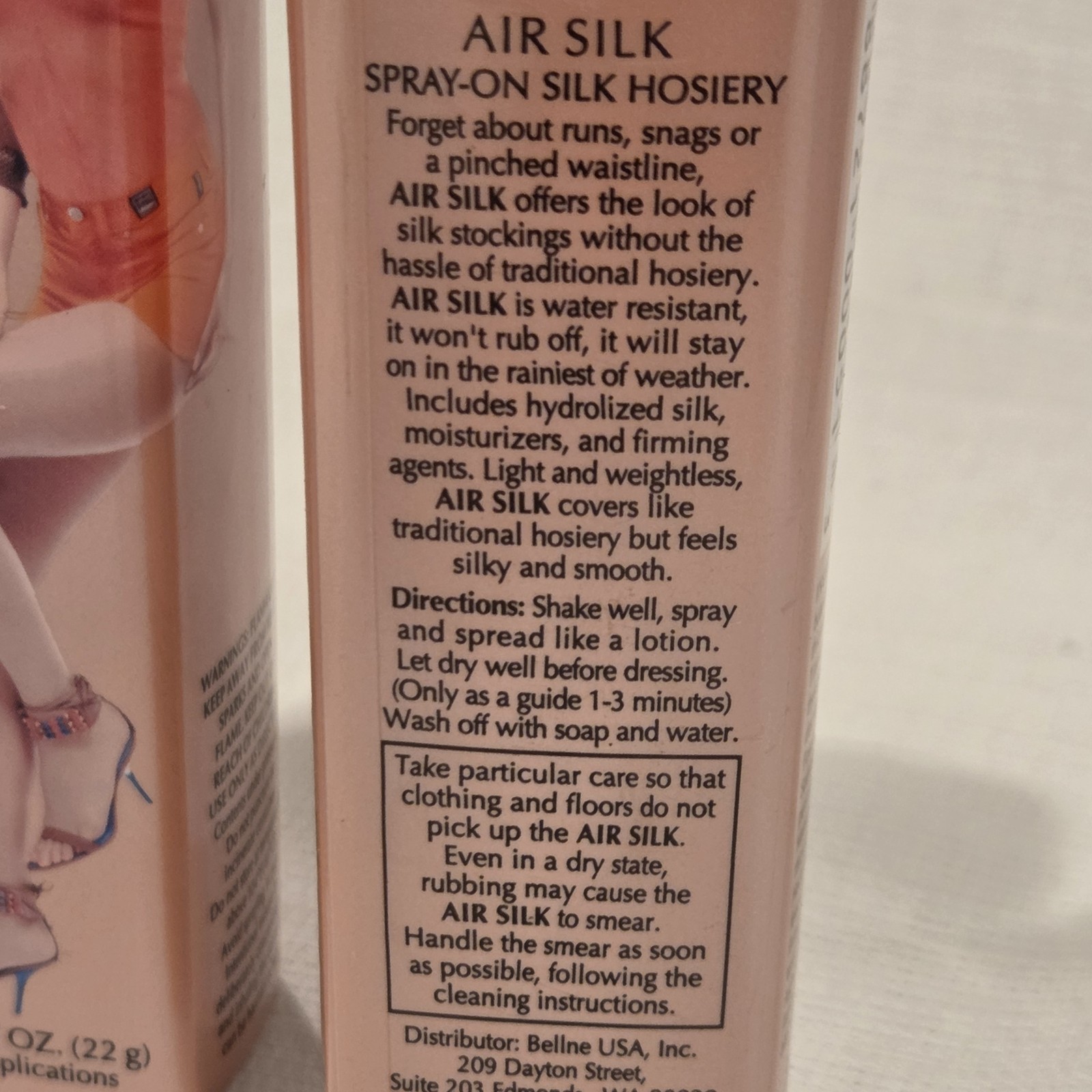3 – Air Stocking Air Silk Spray-On Silk Hosiery Terra-cotta 0.7 oz Travel Size