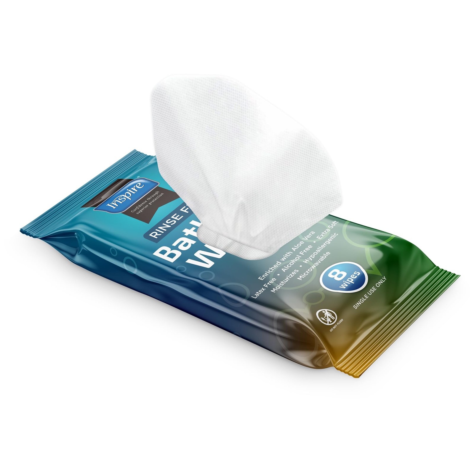 Rinse Free Body Wash Wipes | Bathing Wipes Shower Wipes | Extra Large Adult W…