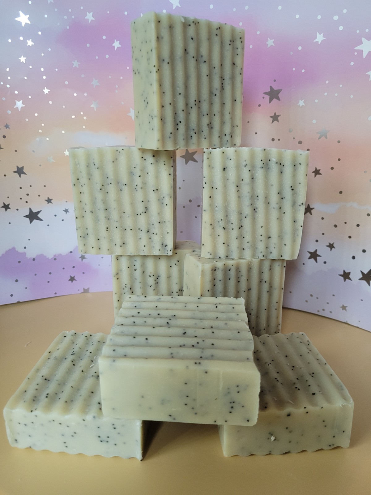 Lemon Poppy Seeds Expoliating Bar