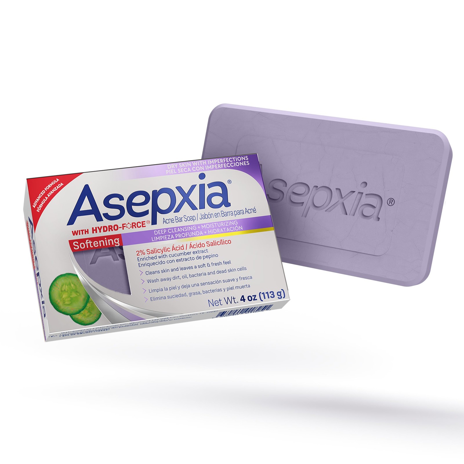 Acne Treatment Softening Bar Soap, 4 Oz, 1-Pack